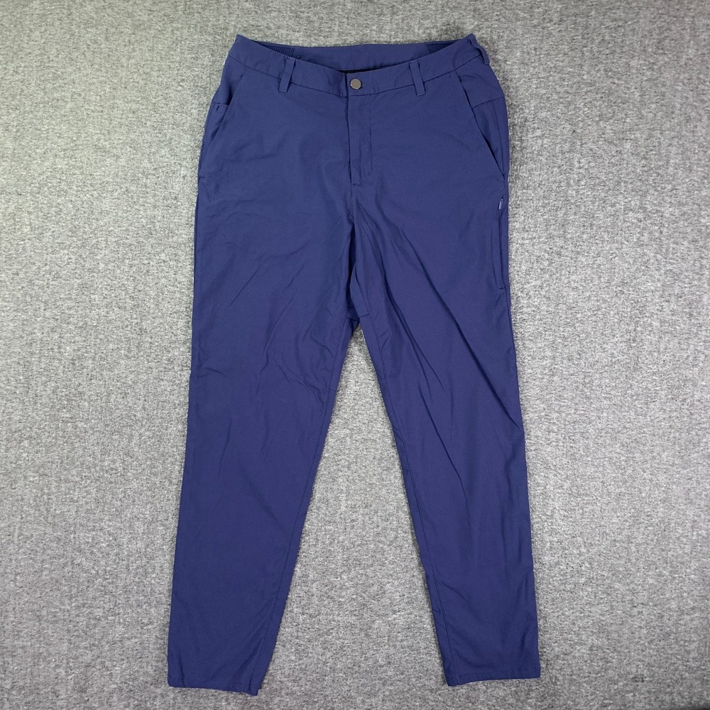 Lululemon Pants Men 32x30 Blue Stretch Tech Modern Preppy Performance